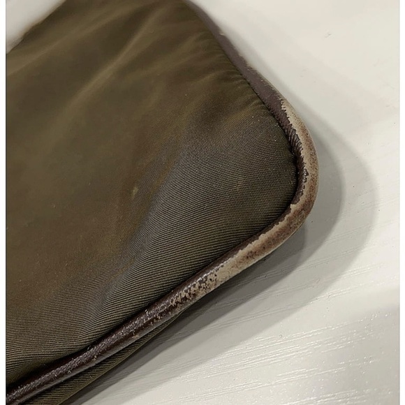 Prada Olive Green Nylon Crossbody Bag - Picture 8 of 15